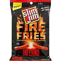 Slim Jim Fire Fries Inferno Flavored Potato Snacks - 2.75 Oz - Image 2