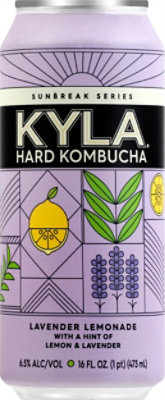 Kyla Hard Kombucha Sunbreak 2 Lavender Lemonade In Cans - 16 Fl. Oz. - Image 2