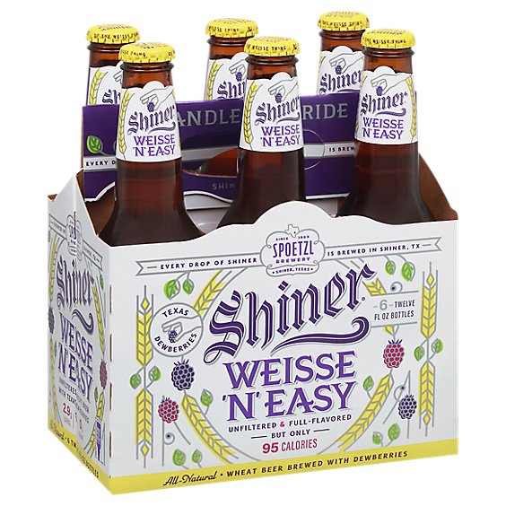 Shiner Weisse N Easy In Bottles - 6-12 Fl. Oz.