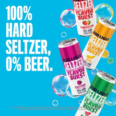 Bud Light Gluten Free Hard Seltzer Variety Pack Slim Cans - 24-12 Fl. Oz. - Image 3