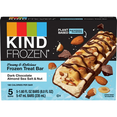 KIND Frozen Bar Dark Chocolate Almond Sea Salt - 5-1.6 Fl. Oz. - Image 2