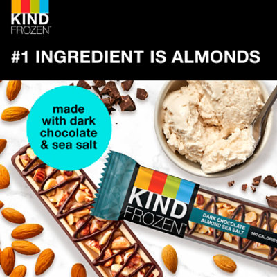 KIND Frozen Bar Dark Chocolate Almond Sea Salt - 5-1.6 Fl. Oz. - Image 3