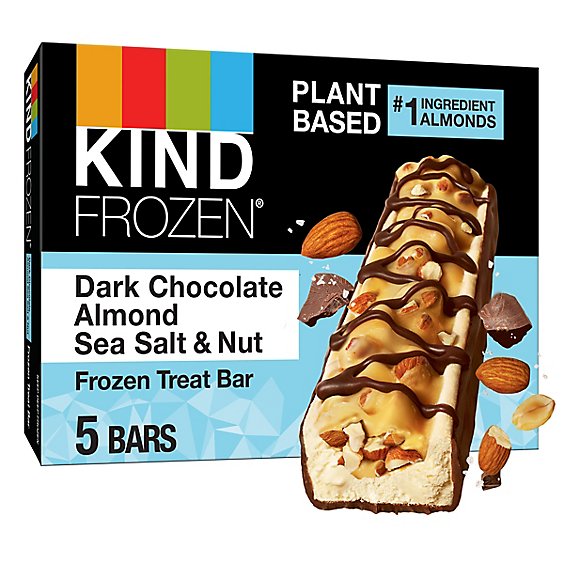 KIND Frozen Bar Dark Chocolate Almond Sea Salt - 5-1.6 Fl. Oz.