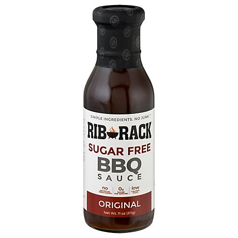 Rib Rack Sauce Bbq Original Sf - 11 Oz