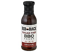 Rib Rack Sauce Bbq Original Sf - 11 Oz
