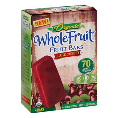 Wf Organic Blkchry Fruit Bars - 11 Fl. Oz.