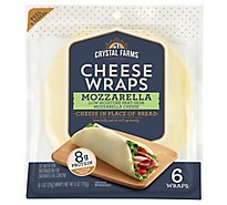 Crystal Farms Mozz Cheese Wraps - 6 Oz