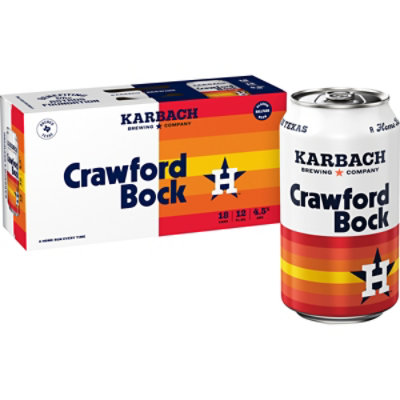 Karbach Crawford Bock Beer Cans - 18-12 Fl. Oz. - Image 1