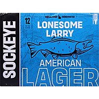 Sockeye Lonesome Larry Lager In Cans - 12-12 Fl. Oz. - Image 4