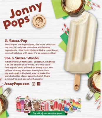 JonnyPops Frozen Treats Old Fashioned Root Beer With Fresh Cream - 4-2.06 Fl. Oz. - Image 6