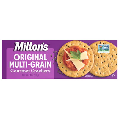 Miltons Cracker Multigrain Orignl-Grain - 8.4 Oz