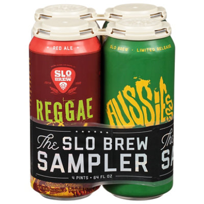 Slo Brew Sampler In Cans - 4-16 Fl. Oz. - safeway