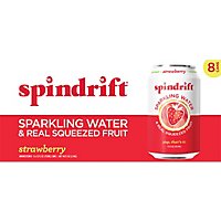 Spindrift Strawberry Sparkling Water - 8-12 Fl. Oz. - Image 2
