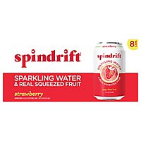 Spindrift Strawberry Sparkling Water - 8-12 Fl. Oz. - Image 1