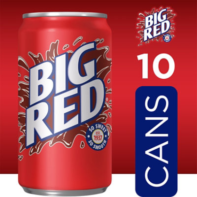 Big Red Soda Mini Cans - 10-7.5 Fl. Oz. - Image 3