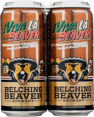 Belching Beaver Viva La Beaver In Cans - 16 Fl. Oz. - Image 2