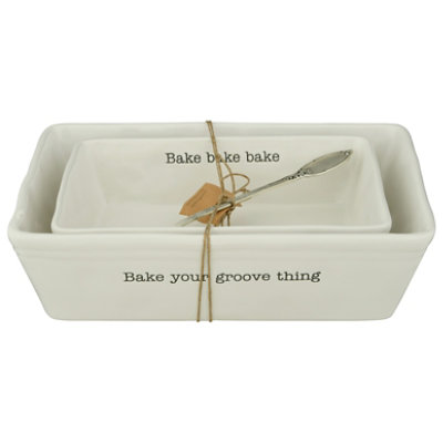 Mud Pie Nested Baking Dish Set - Each - Image 3