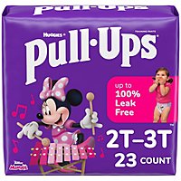 Pull-Ups Potty Training Underwear for Girls Size 4 2T 3T - 23 Count - Image 1