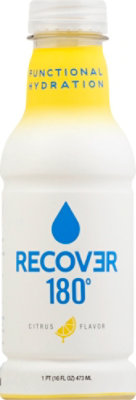 Recover 180 Water Citrus - 16 Fl. Oz. - Image 2