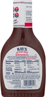 Sweet Baby Rays No Sugar Original Bbq - 18.5 Oz - Image 6