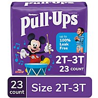 Pull-Ups Potty Training Underwear for Boys Size 4 2T 3T - 23 Count - Image 1