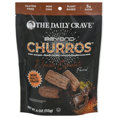 The Daily Crave Churro Double Chocolate - 4 Oz