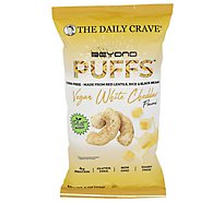 The Daily Crave Puff Vegan White Cheddar - 4 Oz