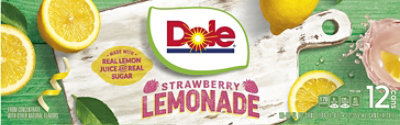 Dole Strawberry Lemonade Cans - 12-12 Fl. Oz. - Image 2