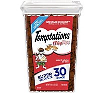 Temptations Mixups Backyard Cookout Flavor Crunchy And Soft Cat Treats - 30 Oz