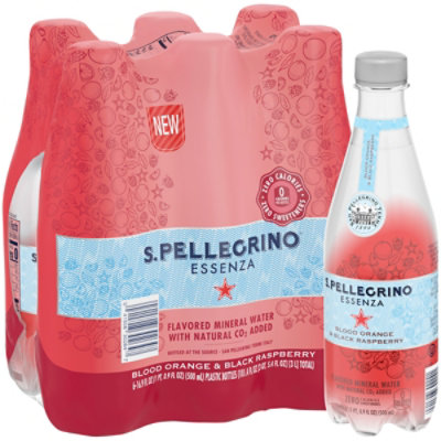 San Pellegrino Orange And Raspberry - 6-16.9 Fl. Oz.