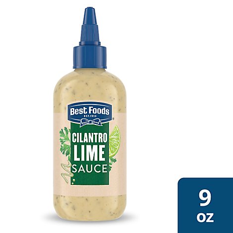 Best Foods Cilantro Lime Sauce - 9 Oz