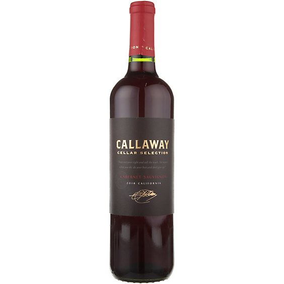 Callaway Cab Sauv Cellar Sel Wine - 750 Ml