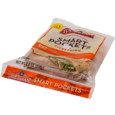 Toufayan Bakery Everything Smart Pocket - 7.4 Oz - Image 1