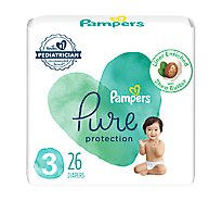 Pampers Pure Protection Diapers Size 3 - 26 Count