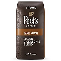 Peet's Coffee Major Dickasons Blend Dark Roast Ground Coffee Bag - 10.5 Oz - Image 1