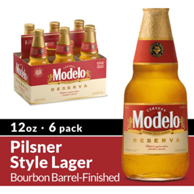 Download Modelo Reserva Bourbon Barrel Beer In Bottles - 6-12 Fl. Oz. - Vons