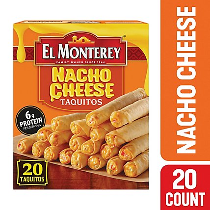 El Monterey Nacho Cheese Flour Taquitos 20 Count - 20 Oz - Image 1