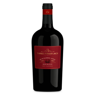 Three Finger Jack Rum Barrel Aged Red Blend Wine Lodi California - 750 Ml - Image 2