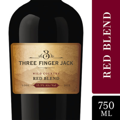 Three Finger Jack Rum Brl Red Wine - 750 Ml