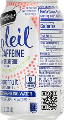 Signature Select Soleil Water Sparkling W/Caffeine Grapefruit - 12-12 Fl. Oz. - Image 6