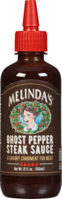 Melindas Steak Sauce Ghost Pepper - 12 Oz - Image 2