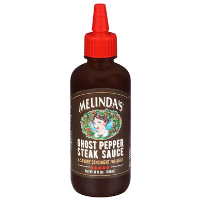 Melindas Steak Sauce Ghost Pepper - 12 Oz - Image 1