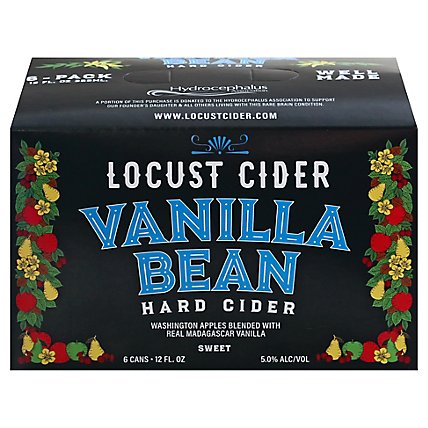 Locust Cider Vanilla Bean In Cans - 6-12 Fl. Oz. - Image 3