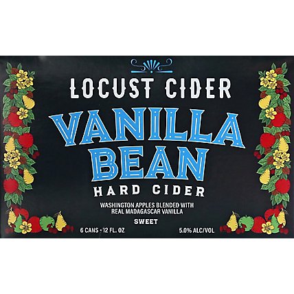 Locust Cider Vanilla Bean In Cans - 6-12 Fl. Oz. - Image 4