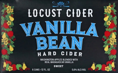 Locust Cider Vanilla Bean In Cans - 6-12 Fl. Oz. - Image 4