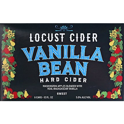 Locust Cider Vanilla Bean In Cans - 6-12 Fl. Oz. - Image 2