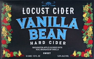 Locust Cider Vanilla Bean In Cans - 6-12 Fl. Oz. - Image 2