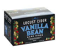 Locust Cider Vanilla Bean In Cans - 6-12 Fl. Oz.