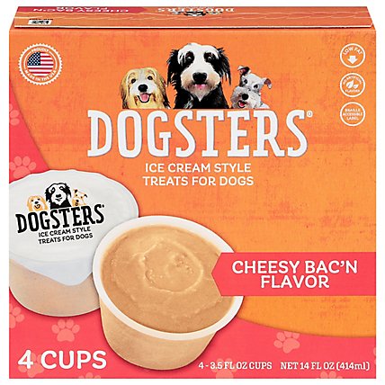 Dogsters Cheezy Bacon Dog Treats - 3.5 Oz - Image 3