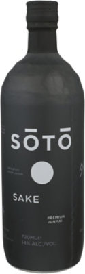 Soto So Junmai Sake - 720 Ml - Image 1